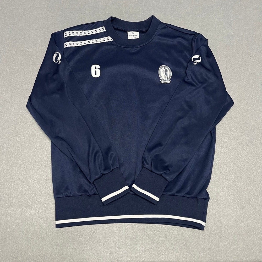 USV Hercules Sweatshirt Mens Medium Navy Blue #6 Player‎ Issued Football Soccer